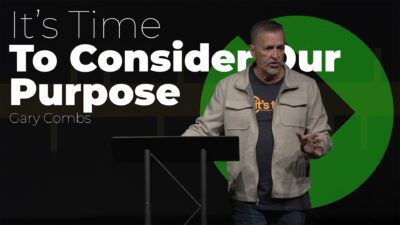 It’s Time to Consider Our Purpose