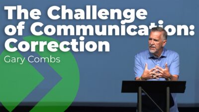The Challenge of Communication: Correction