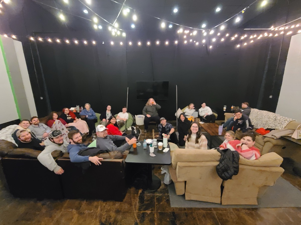 Eastgate young adults gathered together