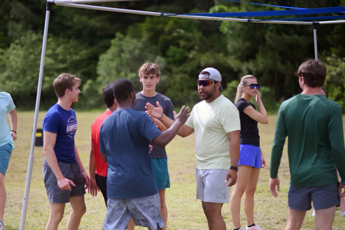Eastgate youth at an outdoor event